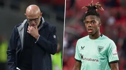 Nico Williams padece de una pubalgia y en la Selección de España temen que no llegue a la Finalissima con Argentina.