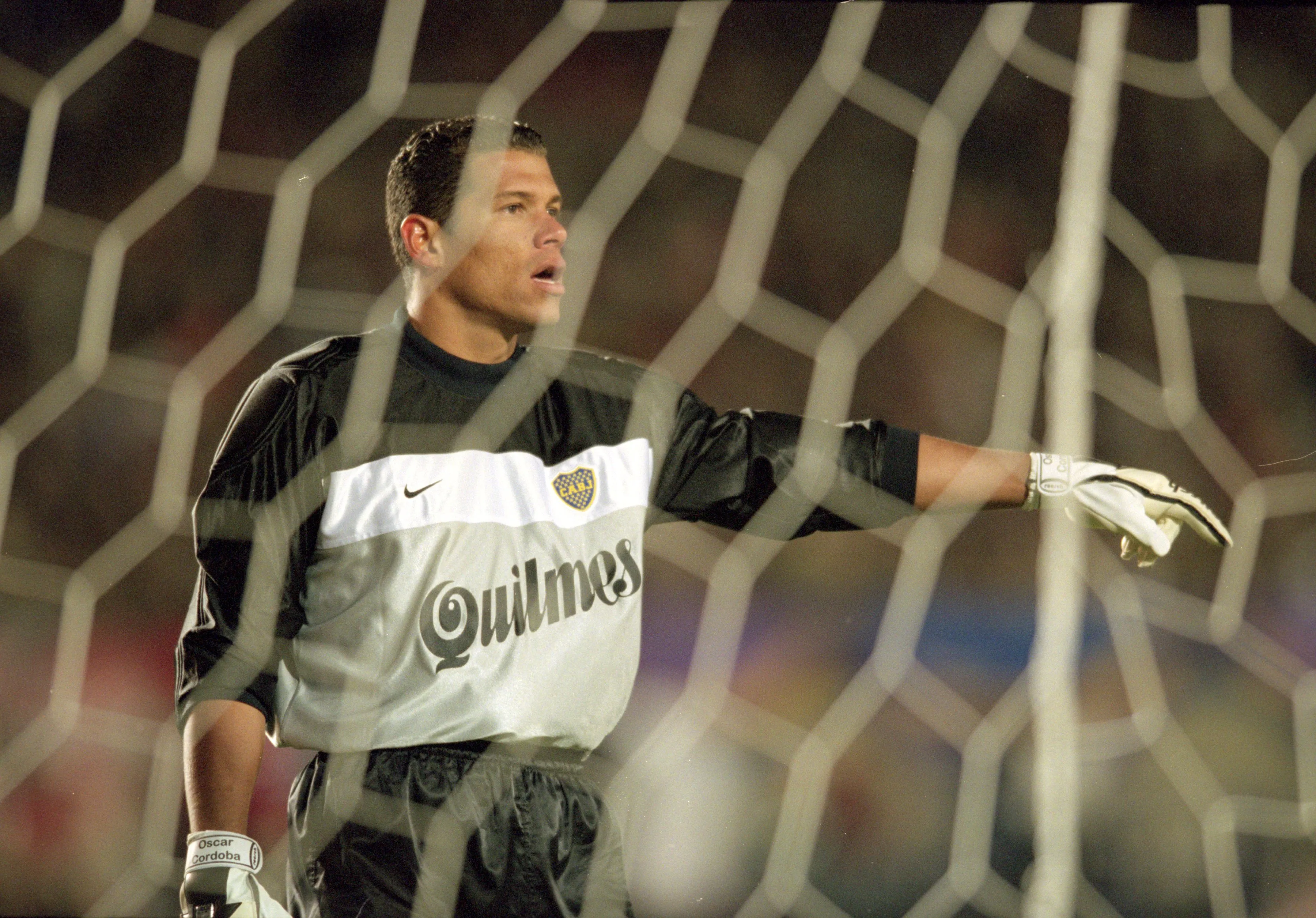 Óscar Córdoba en el 2000. (Foto: Getty).