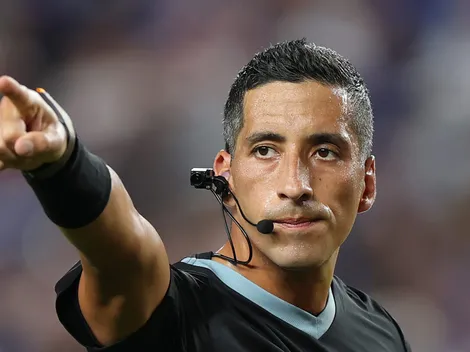 Falcón Pérez reveló por qué no invalidó el gol de Merentiel tras el reclamo de Unión