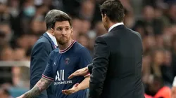 Lionel Messi tras ser reemplazado por Mauricio Pochettino en PSG.