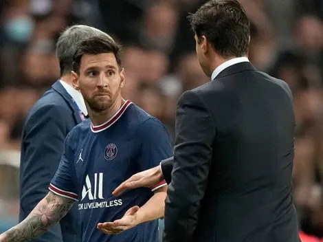 Pochettino reveló su cruce con Messi cuando lo sacó: "Tenés que preguntarme"