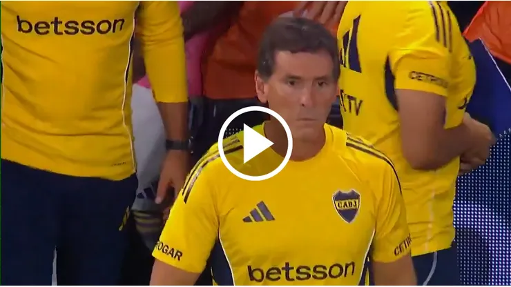 Úbeda se fue reprobado de La Bombonera, al igual que todo el plantel.