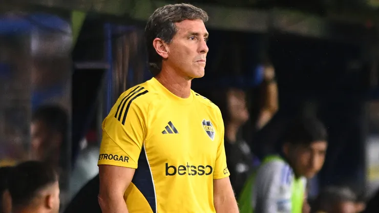 Claudio Úbeda, director técnico de Boca Juniors.