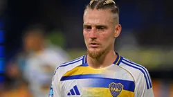 Santiago Ascacibar, mediocampista de Boca Juniors.