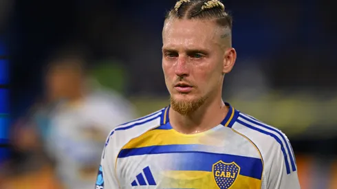 Santiago Ascacibar, mediocampista de Boca Juniors.