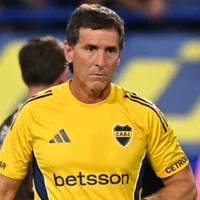 Insulto y patada al cartel: así reaccionó Úbeda al errado de Cavani