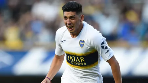 Cristian Espinoza en su paso por Boca.