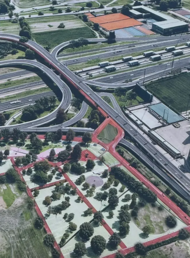 Así quedará el Puente Labruna una vez que esté terminada la obra.