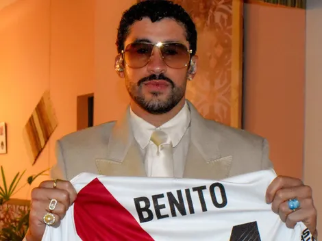 Con Bad Bunny como protagonista, la insólita decisión que tomó River en sus redes sociales