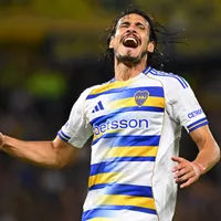 El detalle antirreglamentario que no vio el árbitro en el regreso de Edinson Cavani en Boca