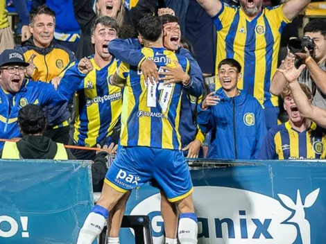 La emoción del alcanzapelotas de Rosario Central que abrazó Di María tras su gol