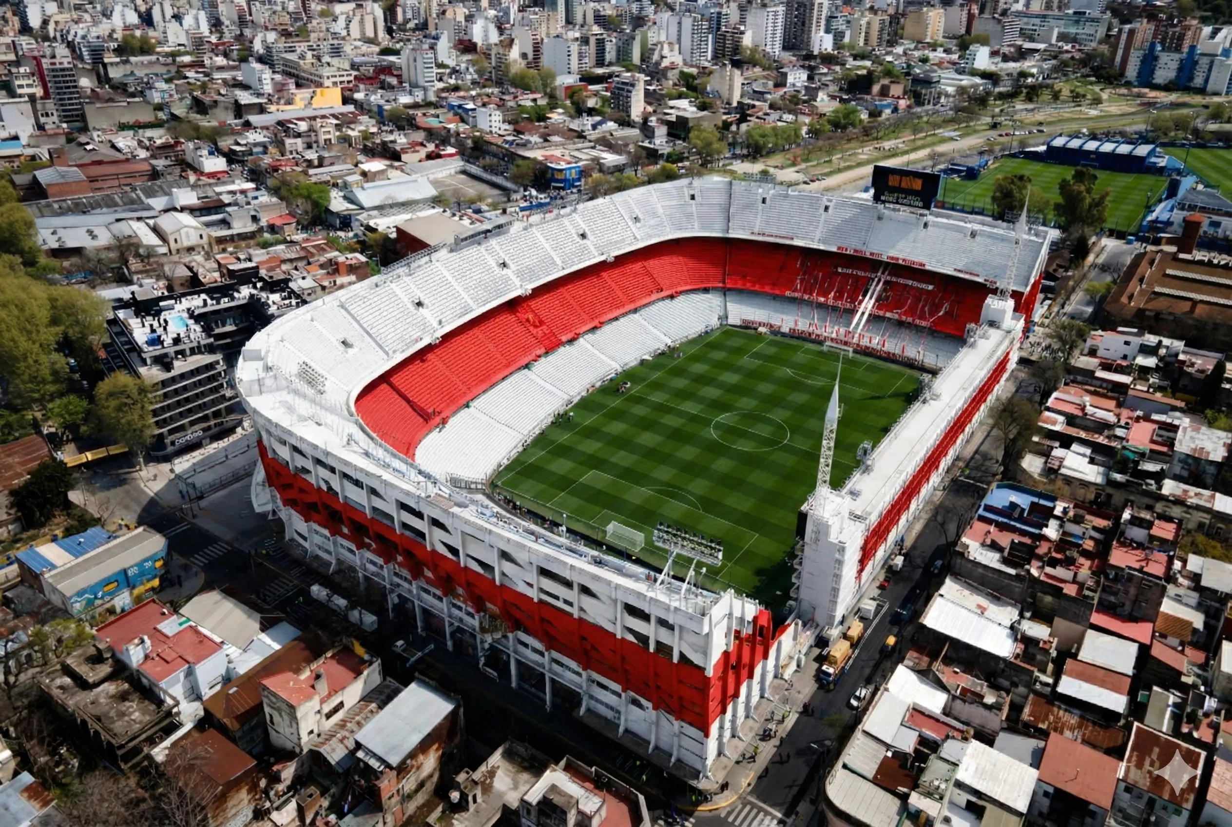 Así sería La Bombonera de River Plate. (Gemini IA)