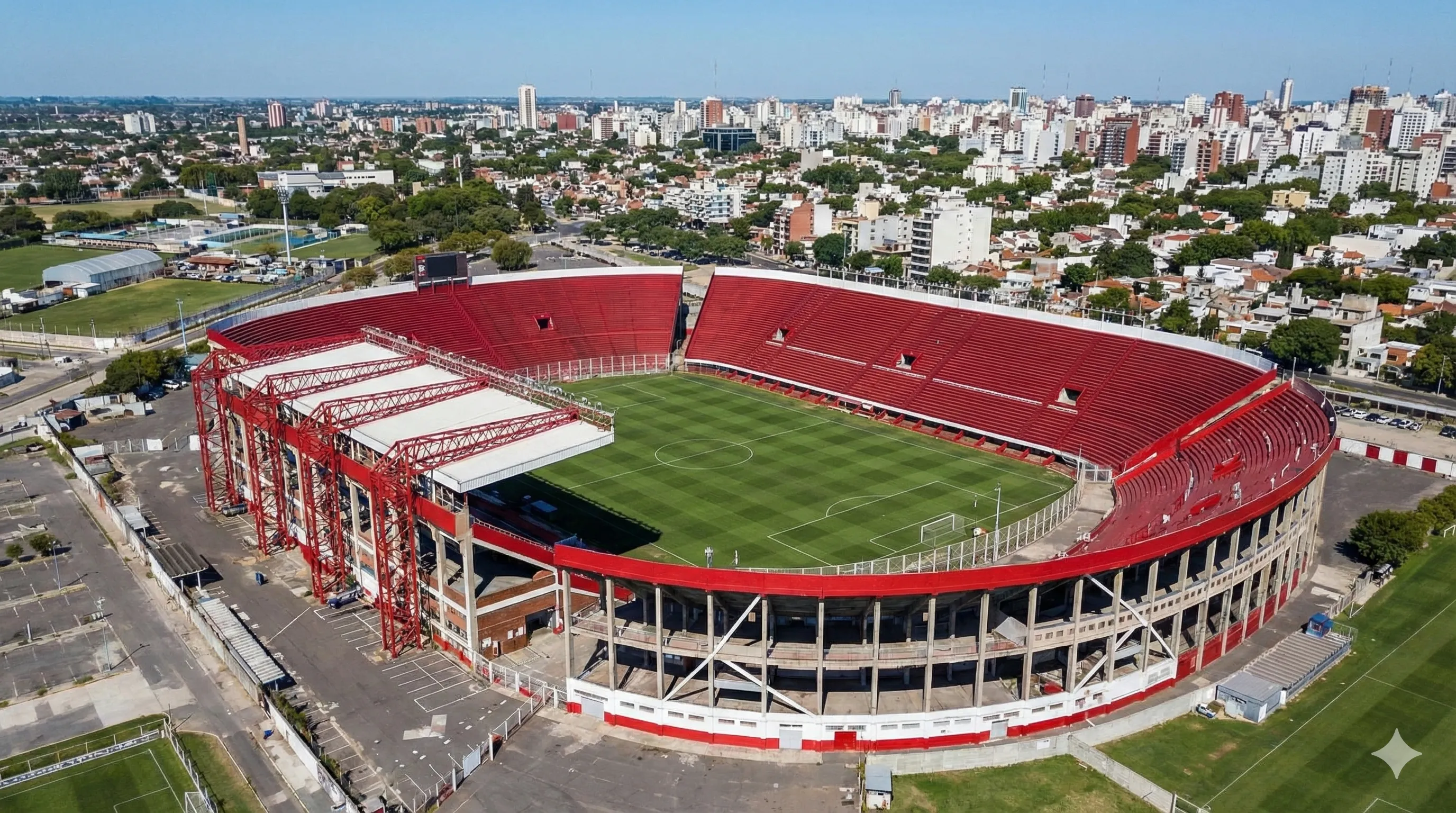El Estadio Pedro Bidegain de Huracán. (Gemini IA)