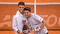 Los finalistas del Argentina Open.