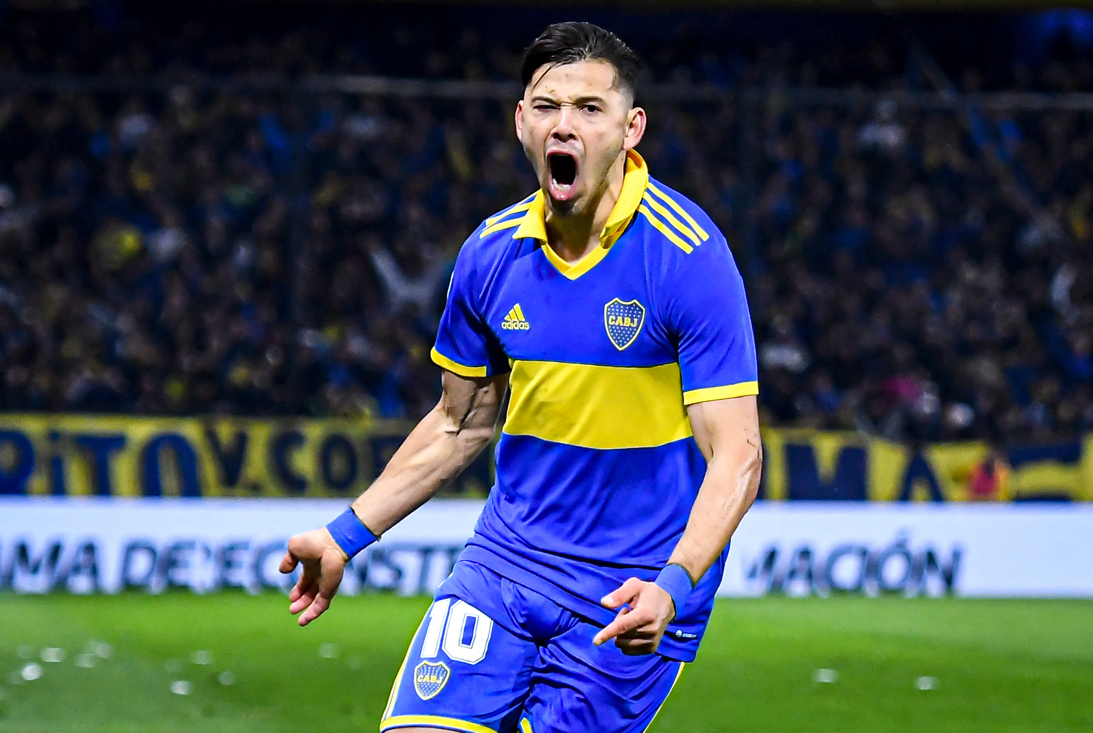 Óscar Romero, durante su estadía en Boca. (Getty Images)