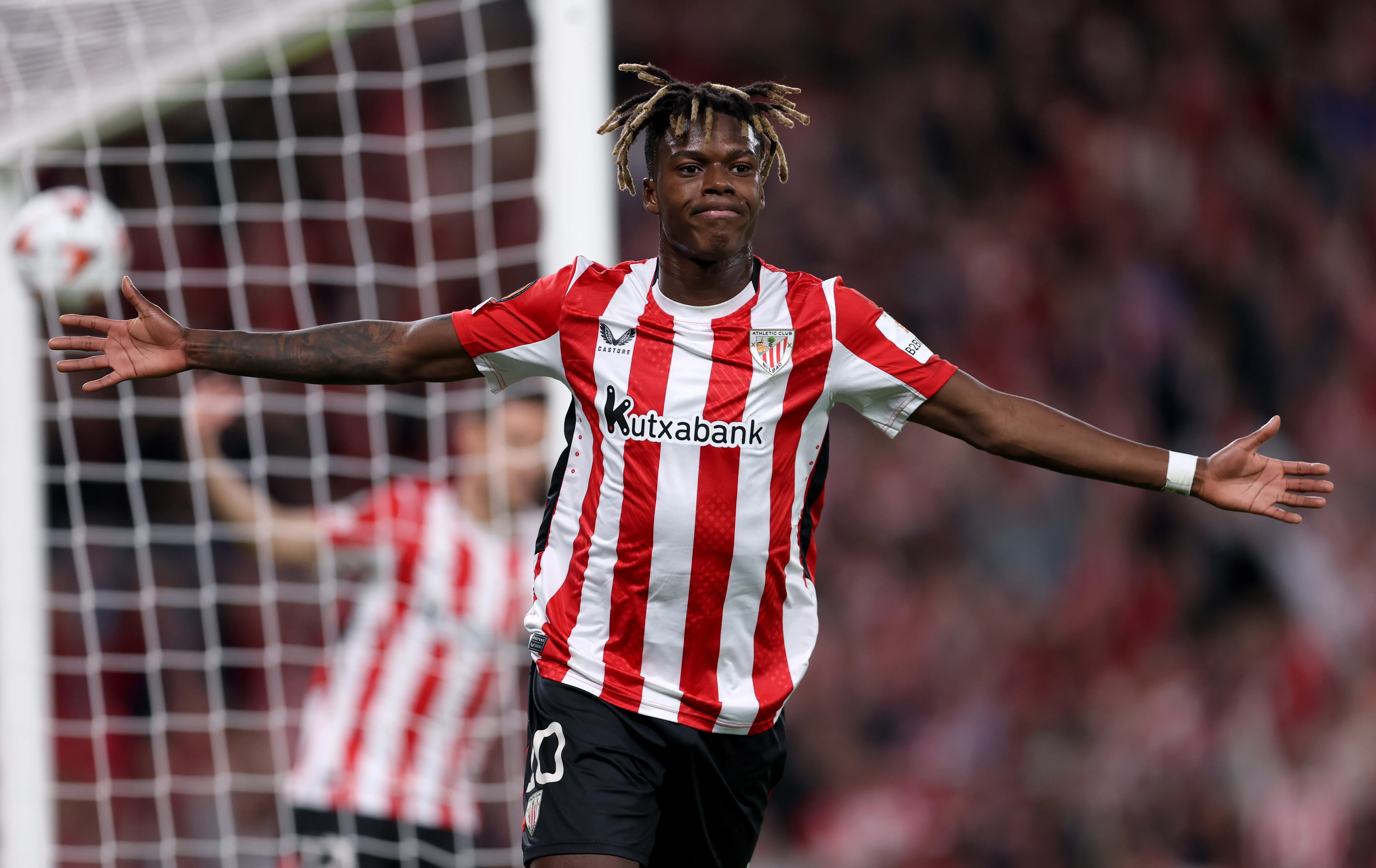 Nico Williams en Athletic Club de Bilbao. (Getty Images)