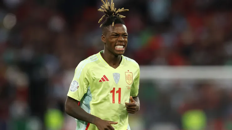 Nico Williams, futbolista de la Selección de España.