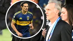 Óscar Ruggeri dijo que Edinson Cavani no parece jugador, luego de verlo en el calentamiento previo al Boca vs. Platense en la Bombonera.