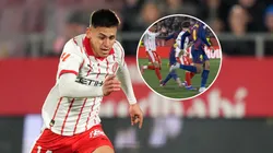 Claudio Echeverri admitió que pisó a Jules Koundé en la jugada que decantó en el 2 a 1 del Girona vs. FC Barcelona.