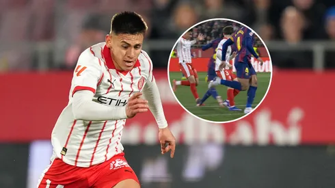 Claudio Echeverri admitió que pisó a Jules Koundé en la jugada que decantó en el 2 a 1 del Girona vs. FC Barcelona.