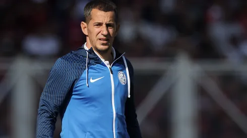 Leandro Romagnoli en su paso como DT de San Lorenzo.