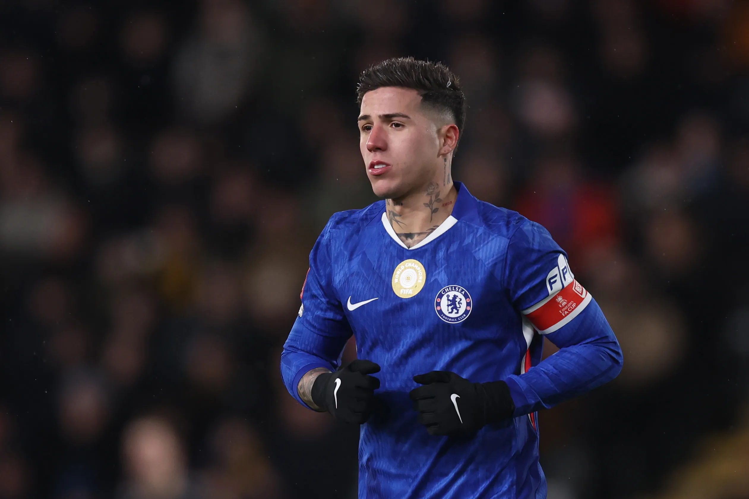 Enzo Fernández en Chelsea. (Foto: Getty).