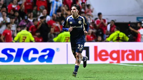 Hernán López Múñoz viene de anotar el gol del triunfo por 1-0 de Argentinos Juniors ante River.