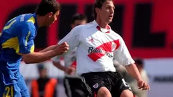 Jonathan Santana en su paso por River.