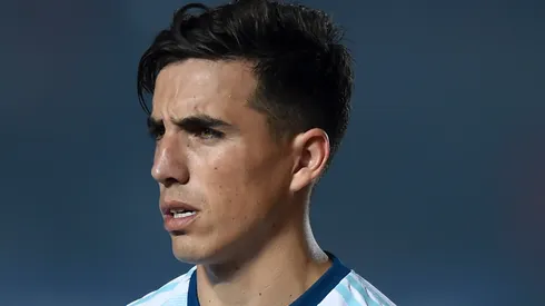 Renzo Saravia en la Selección Argentina.