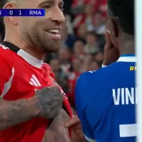 Otamendi provocó a Vinícius Jr. mostrándole el tatuaje de campeón del mundo