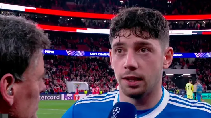 Fede Valverde, mediocampista de Real Madrid.