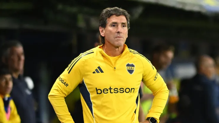 Claudio Úbeda, entrenador de Boca.