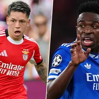 Todo el mundo del fútbol ataca a Prestianni luego del cruce con Vinícius