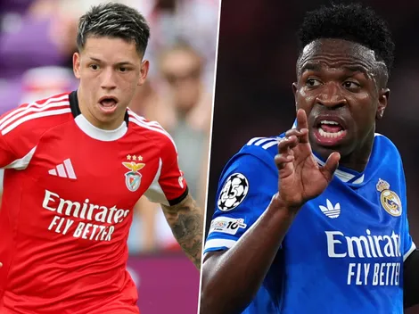 Todo el mundo del fútbol ataca a Prestianni luego del cruce con Vinícius