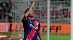 Juanfer Quintero celebra su gol ante Ciudad de Bolívar.