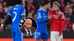 Thierry Henry se refirió al episodio que se vivió en Real Madrid vs. Benfica