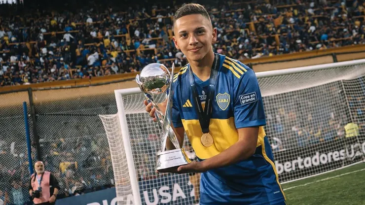 Lucas Vázquez fue campeón con Boca y jugará en Primera C