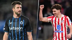 Brujas y Atlético de Madrid se enfrentan por la Champions League.