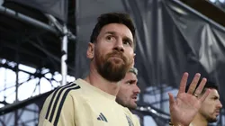 Messi se recupera de su lesión en Inter Miami.