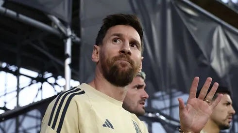 Messi se recupera de su lesión en Inter Miami.