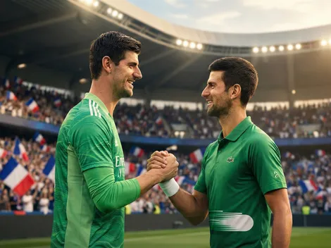 Thibaut Courtois y Novak Djokovic comparten la propiedad de un club en Francia
