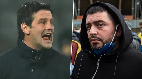 Cristian Chivu se refirió a la Mano de Dios y Diego Maradona Junior le dijo que se lavara la boca antes de hablar de su padre.