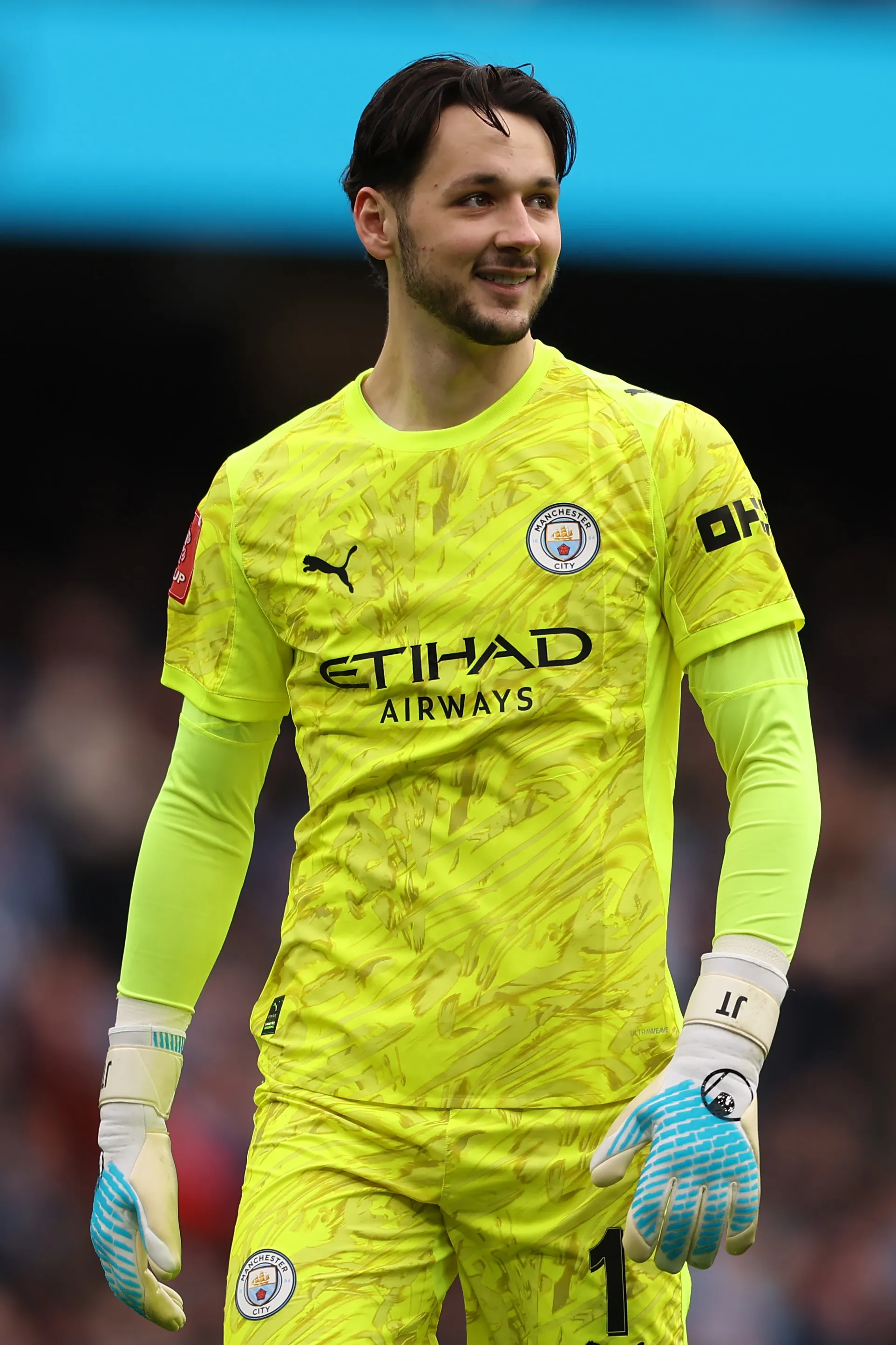 James Trafford, arquero de Manchester City. (Getty).
