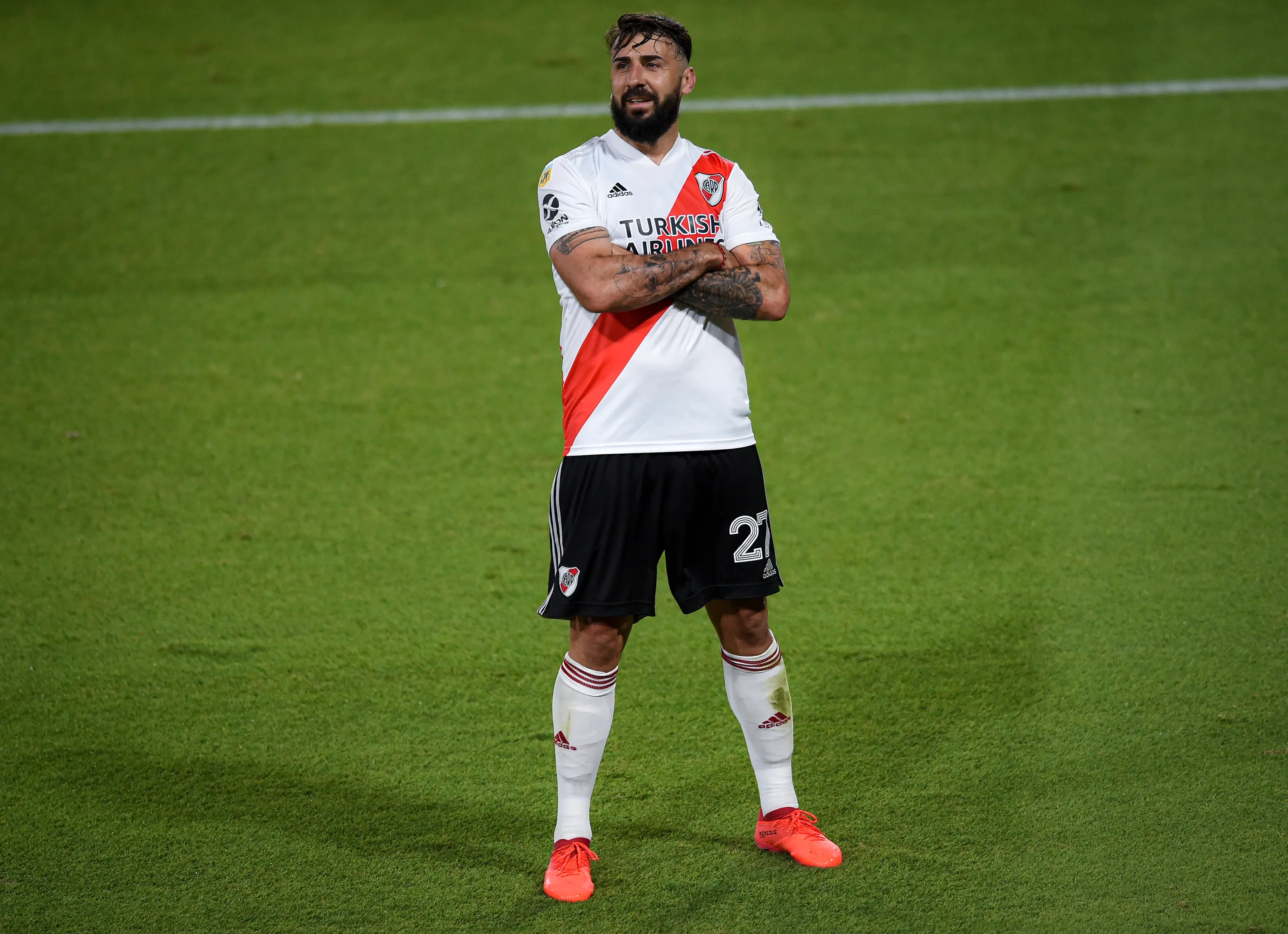 Lucas Pratto en River. (Foto: Getty).