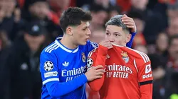 Arda Güller abordó a Prestianni en plena discusión con Vinícius.