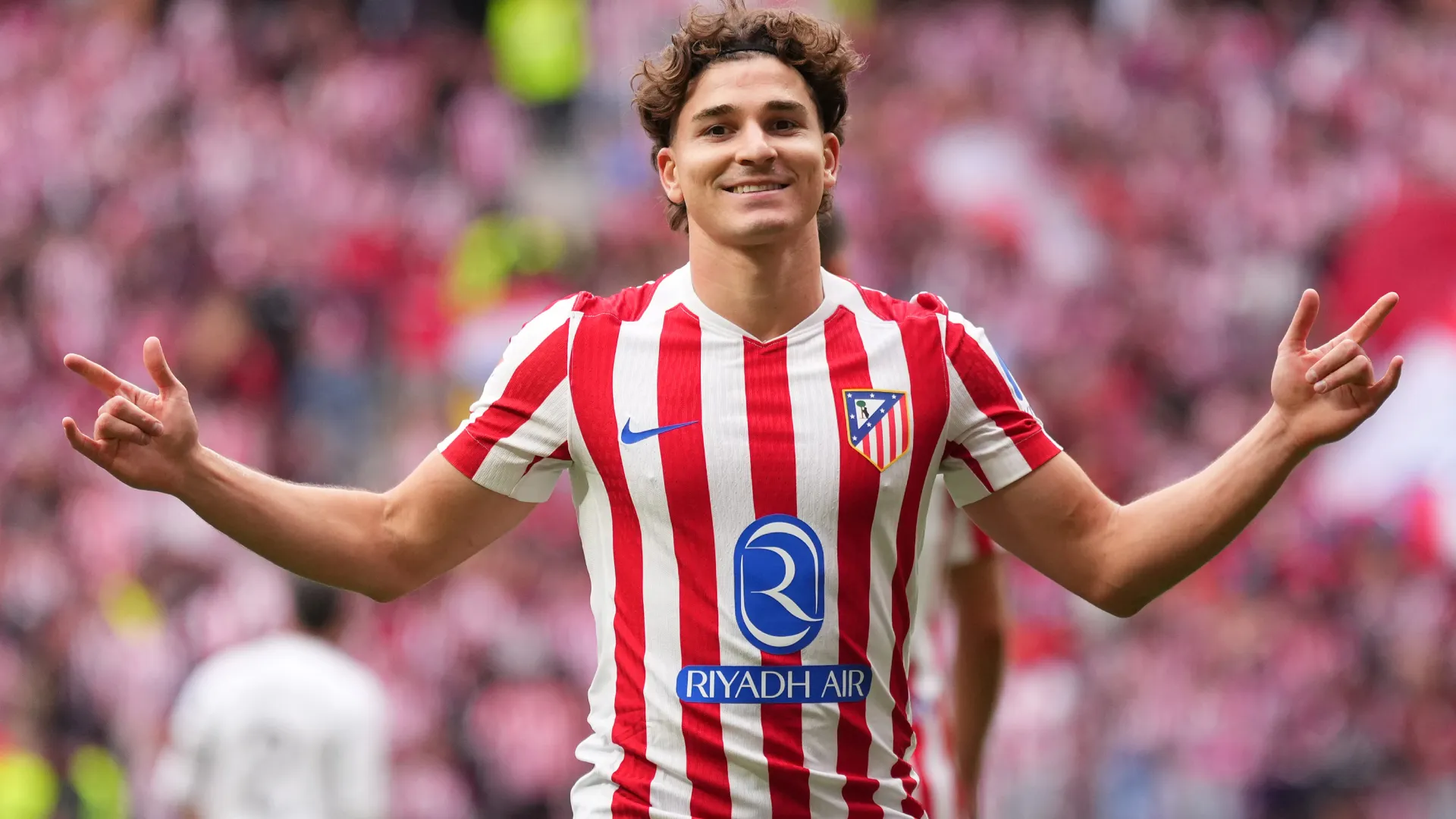 Julián Álvarez, delantero argentino de Atlético de Madrid. (Getty Images)
