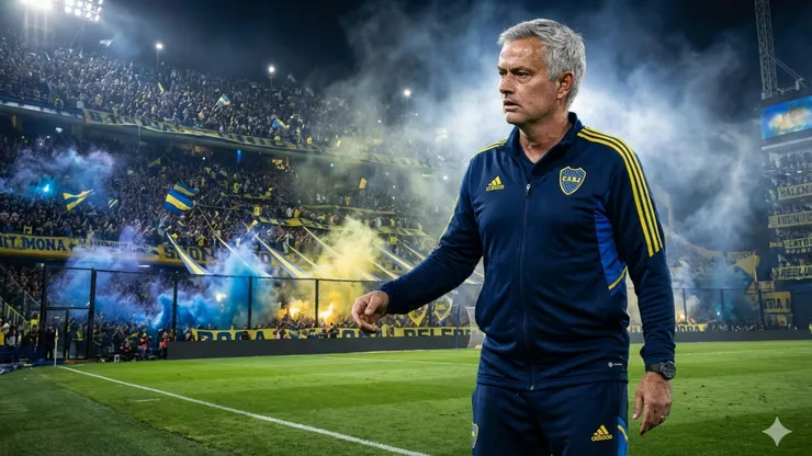 José Mourinho, director técnico portugués en Boca.