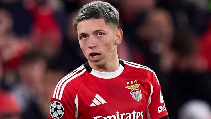 Gianluca Prestianni, delantero de Benfica.