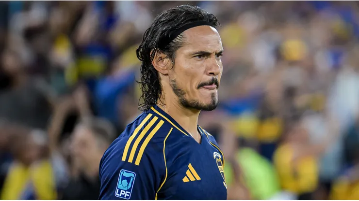 Edinson Cavani, delantero de Boca.