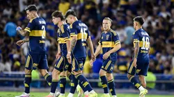 Los jugadores de Boca tras igualar ante Racing en el Torneo Apertura 2026.
